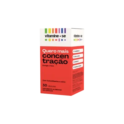 Vitamine-se Concentração 30 Capsulas